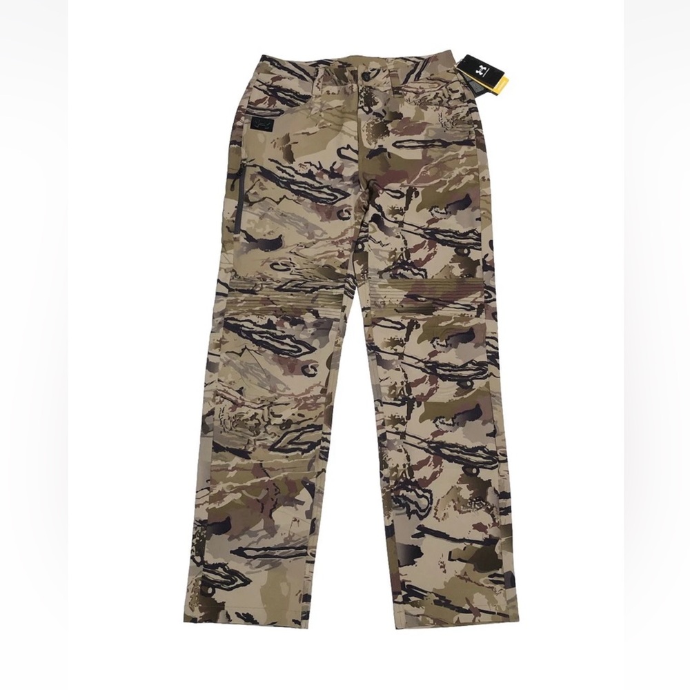 Under Armour Men's Hardwoods STR Pants 1355314-999 Brown
